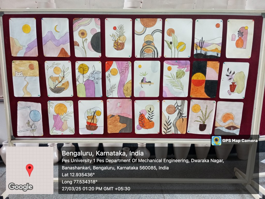 Workshop on natural color painting