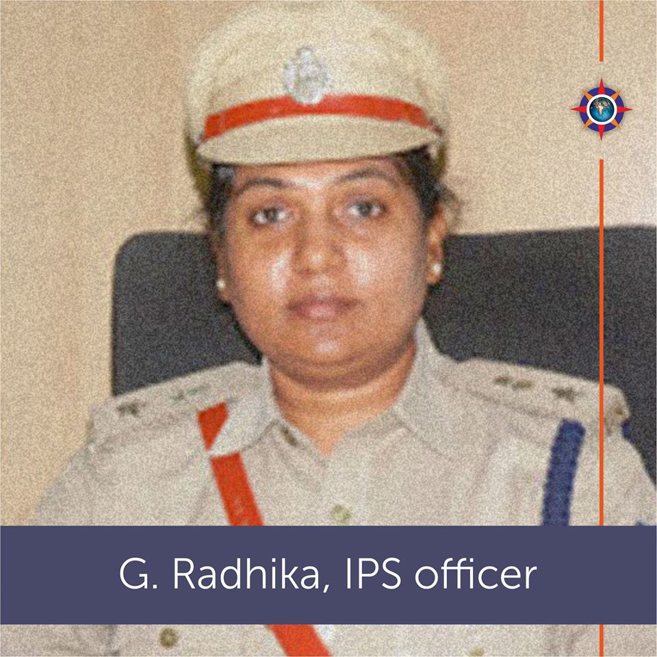 PES alumna G. Radhika takes charge as Mandya SP