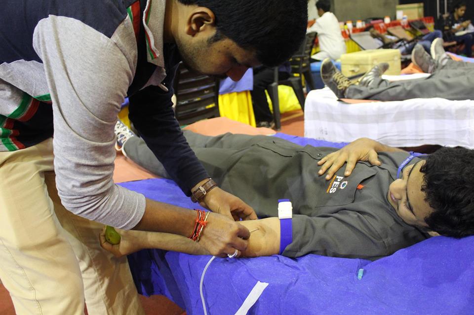 PESU Students donate 853 lifesaving units of blood