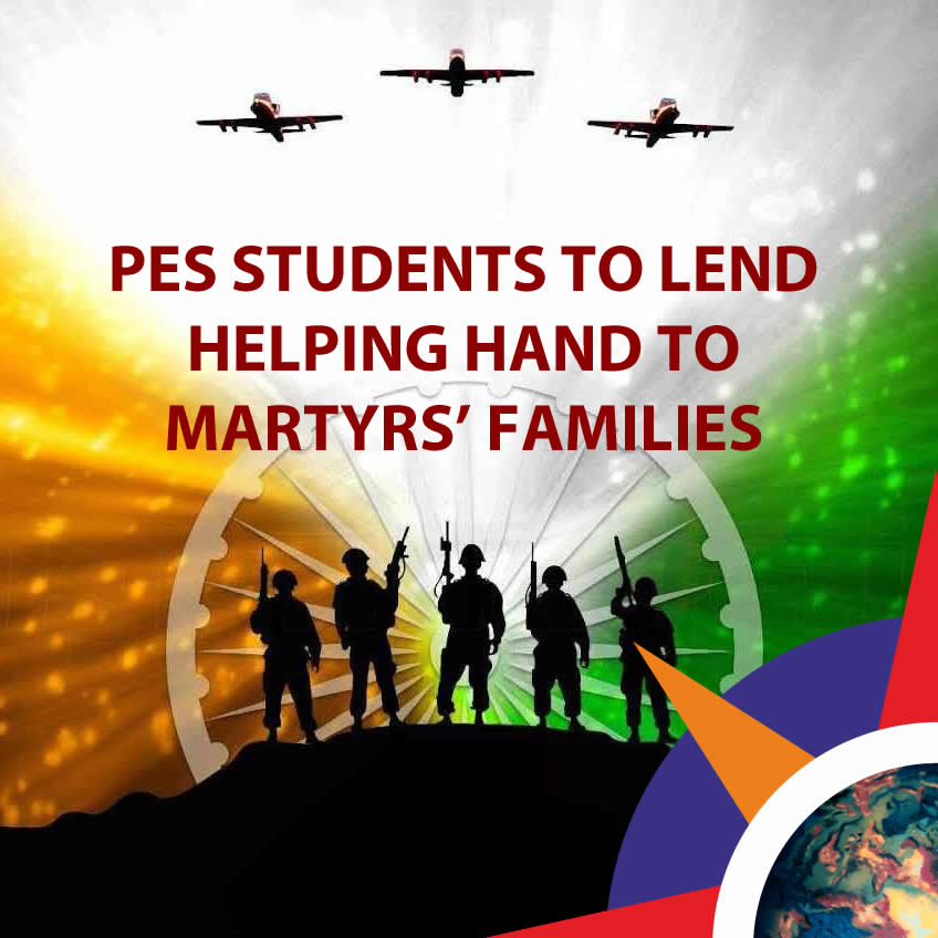 PES students to lend helping hand to martyrs’ families – Deccan Herald