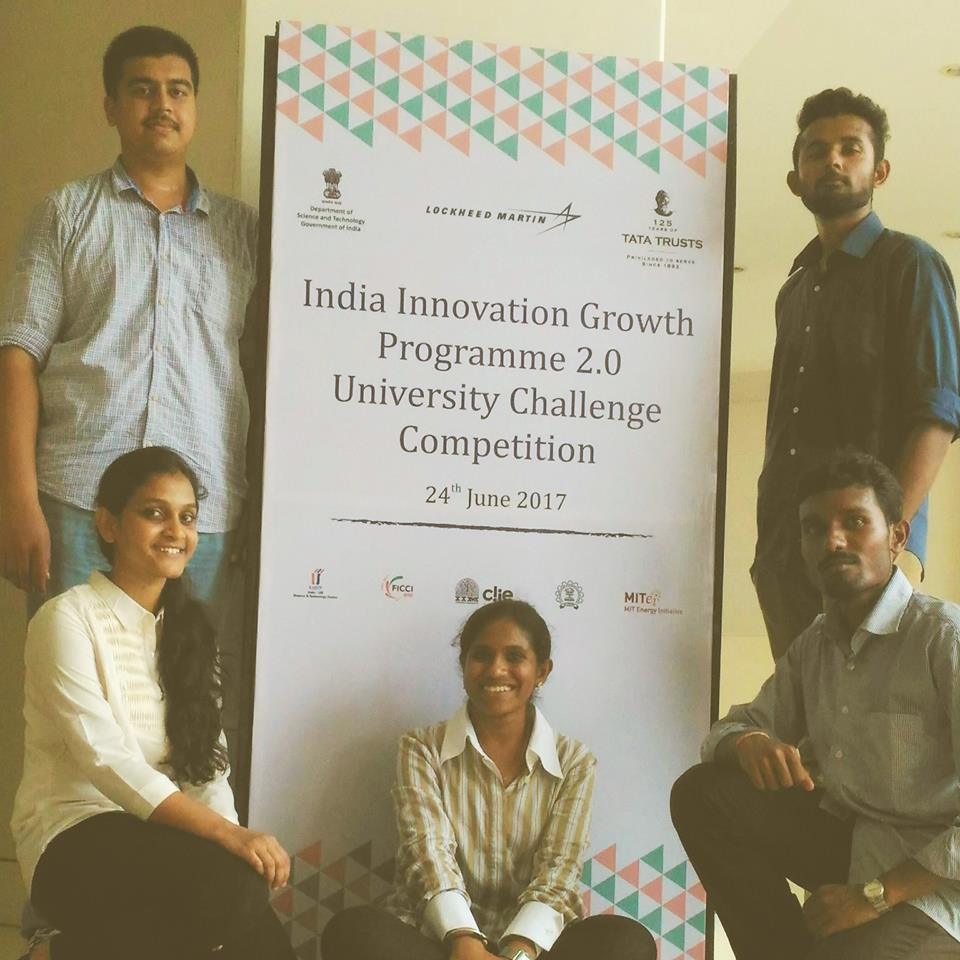 Team Aranea in Top 30 at IIGP 2.0 University Challenge