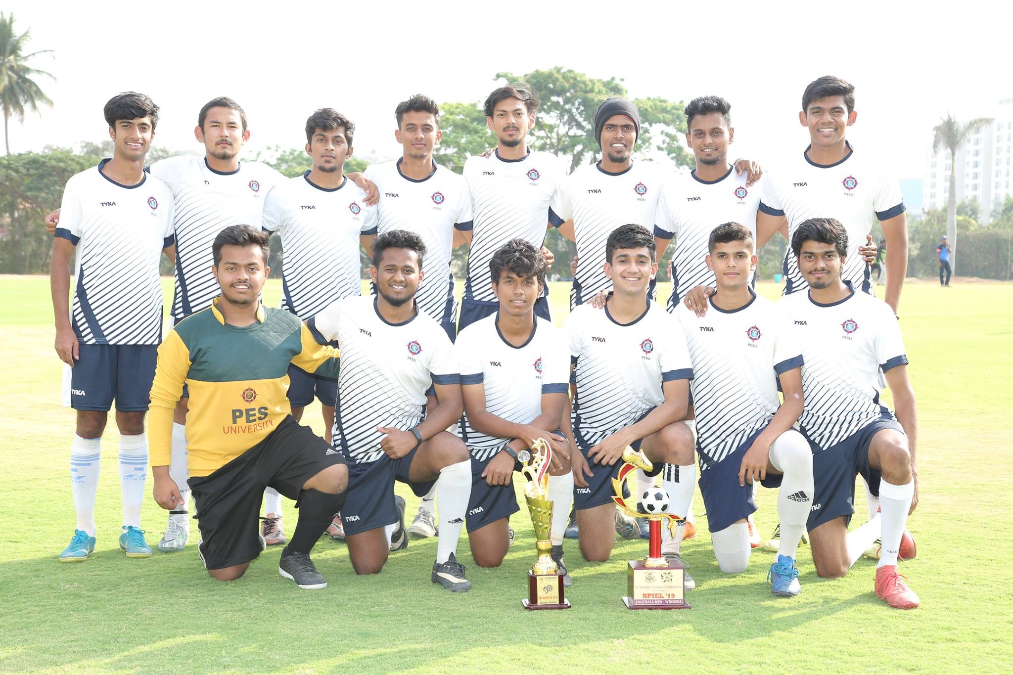 PESU Football team wins BIG!