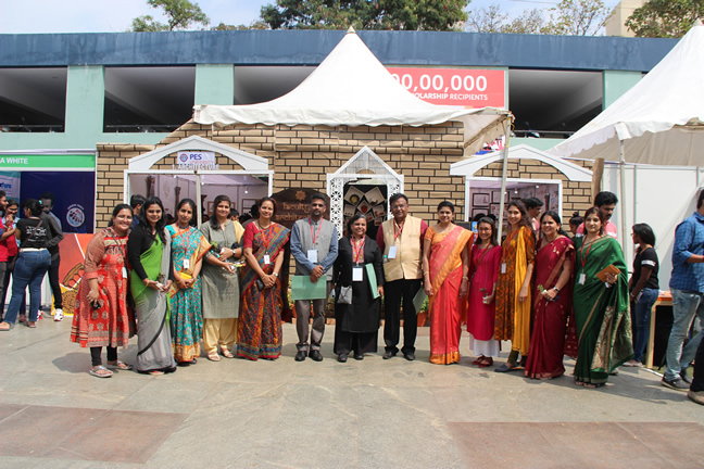 B.Arch Students at Prakalpa 2018 Won the Best Project Award for ‘Lepakshi’ and the Consolation Prize for the Architecture Stall