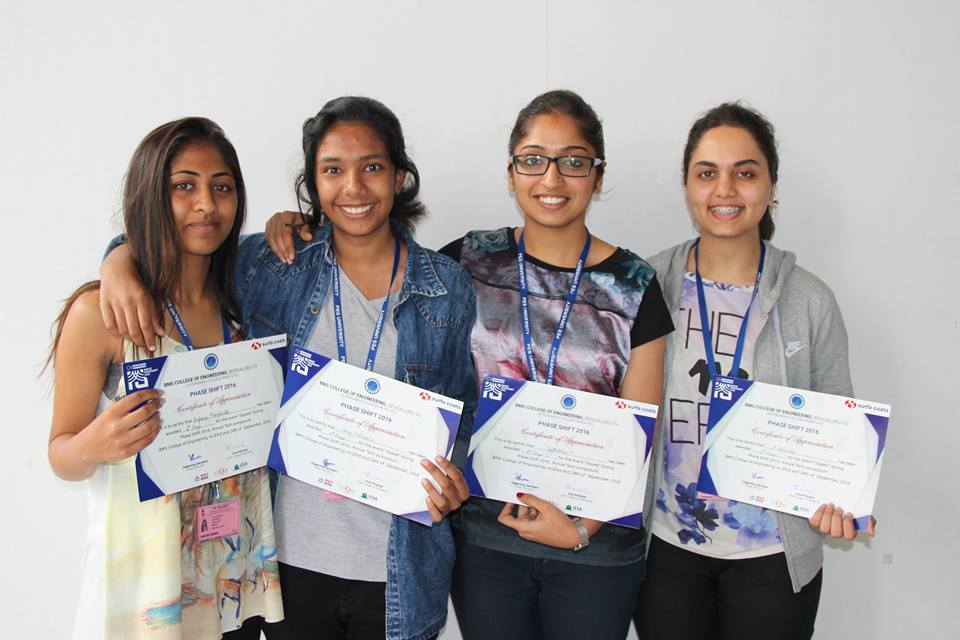 Top Notch Performance By PES University Team At Phase Shift 2016