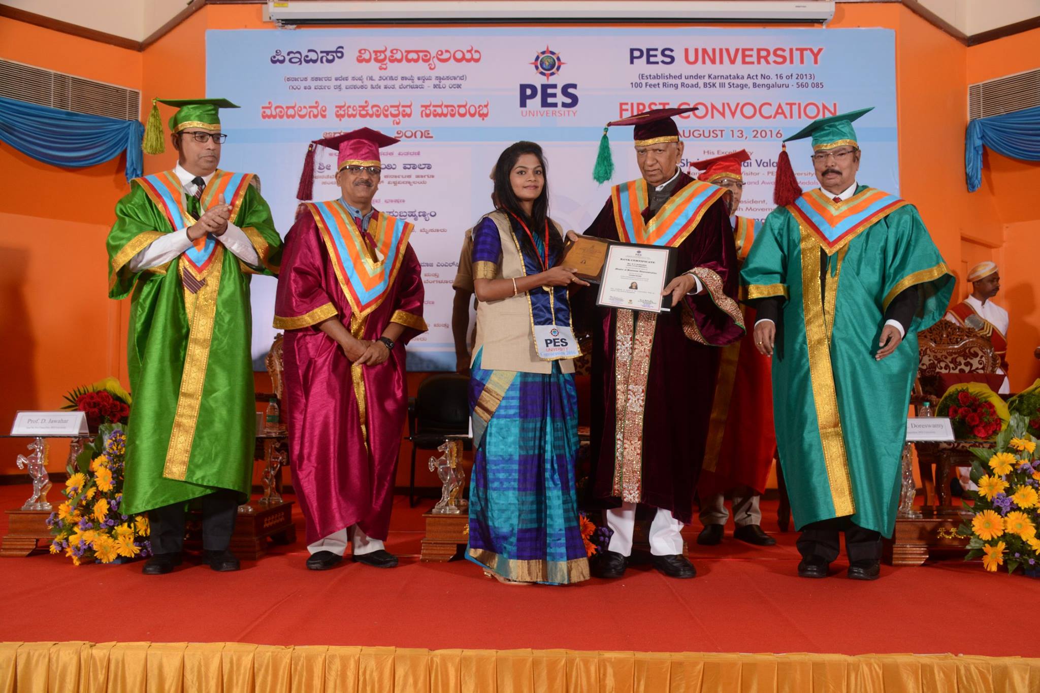 Milestone Achievement for Graduating Students and PES University