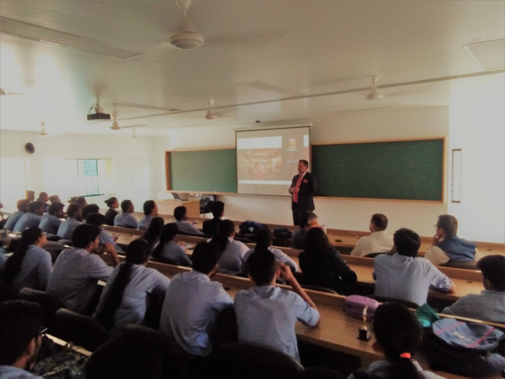 Pre placement session for management students held