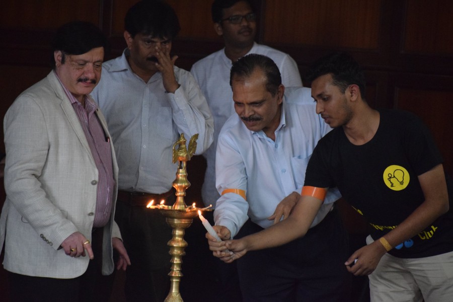 Inaugural Townhall of The Entrepreneurship Club addressed by founders Rapido and Invento