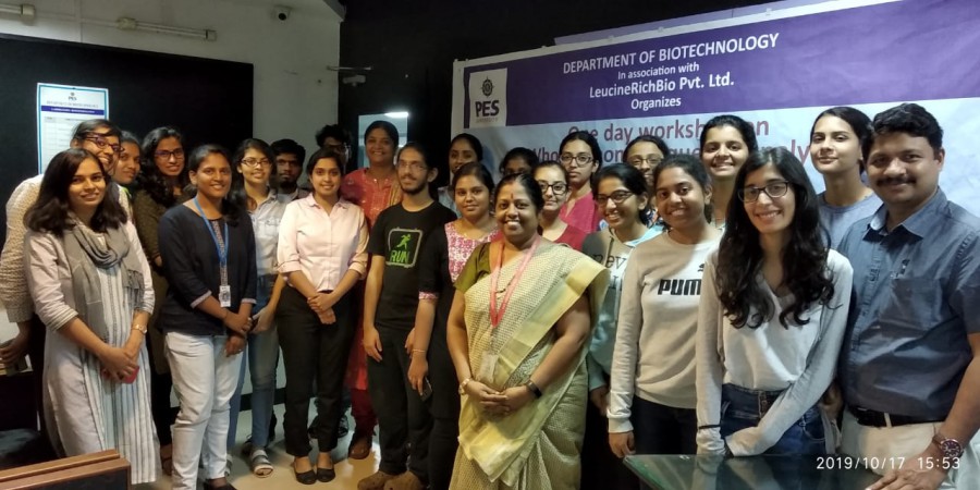 Workshop on whole genome sequence analysis held