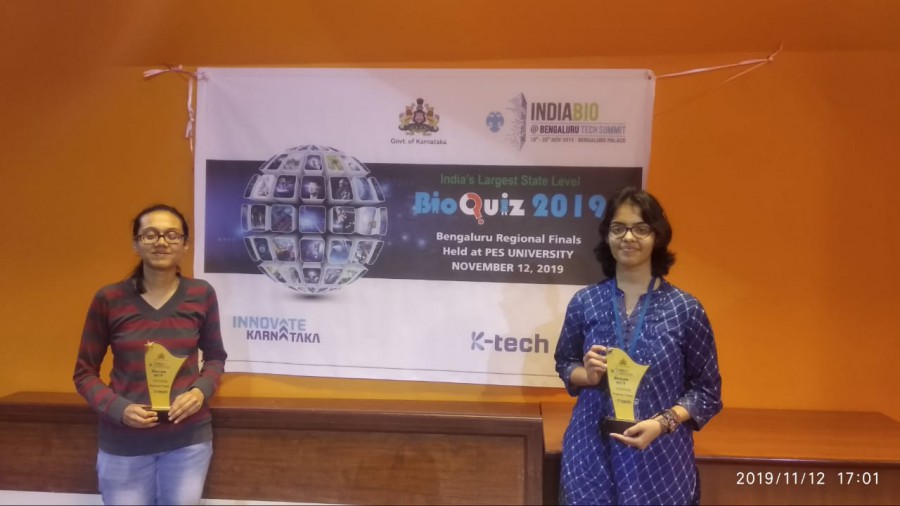 PES University hosted Bio Quiz 2019 under the framework of India Bio @ Bengaluru Tech Summit