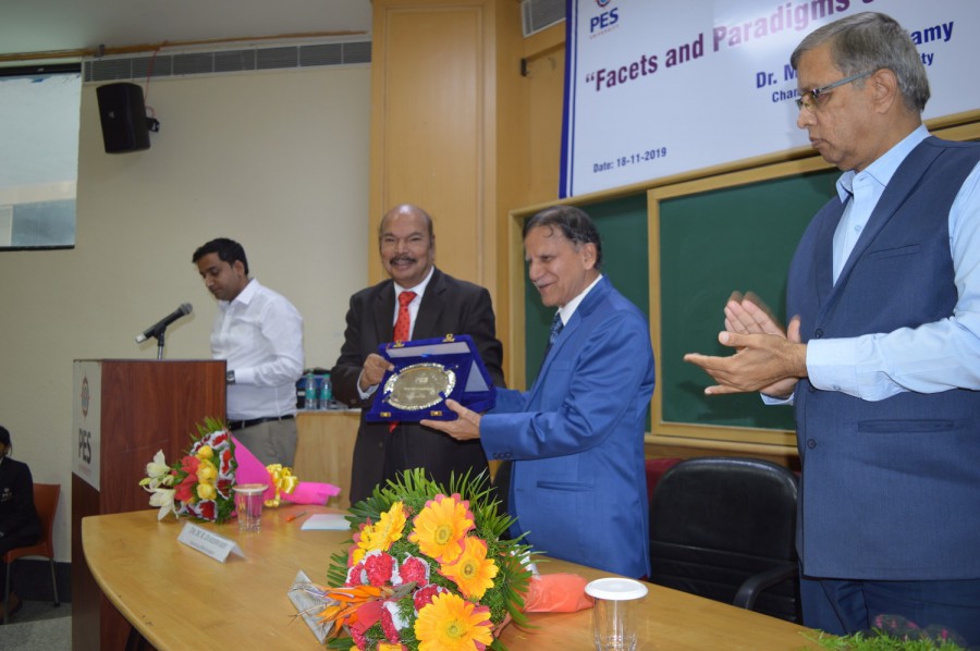 PES University organized a special lecture  - “Facets and Paradigms of Legal Profession”