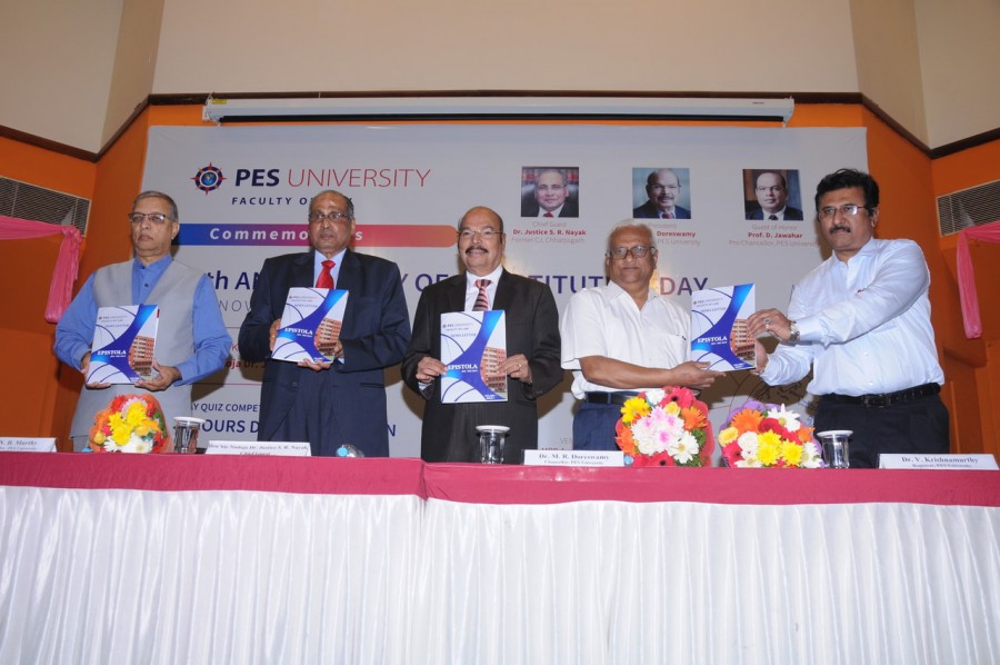 Constitution Day Celebrations at Faculty of Law, PES University