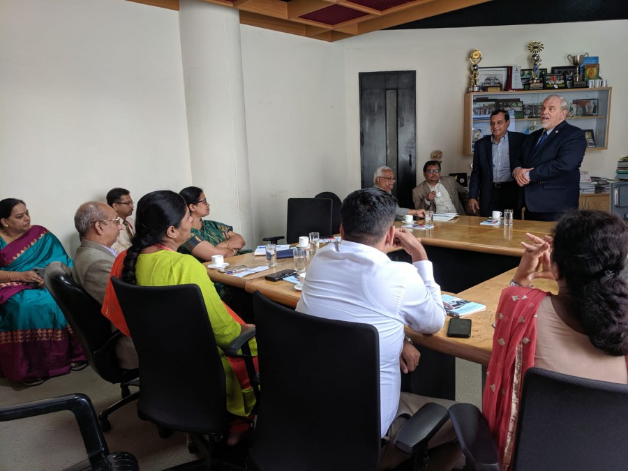 Visit by Prof. Guilherme Almeida, Senior Director, University of California, Riverside, USA