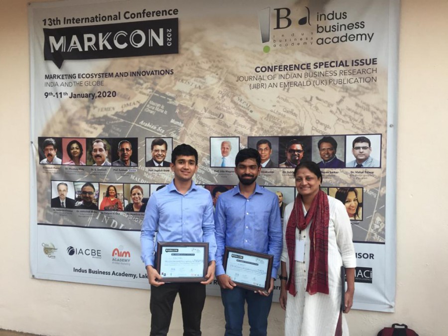 Best Paper at MARKCON 2020