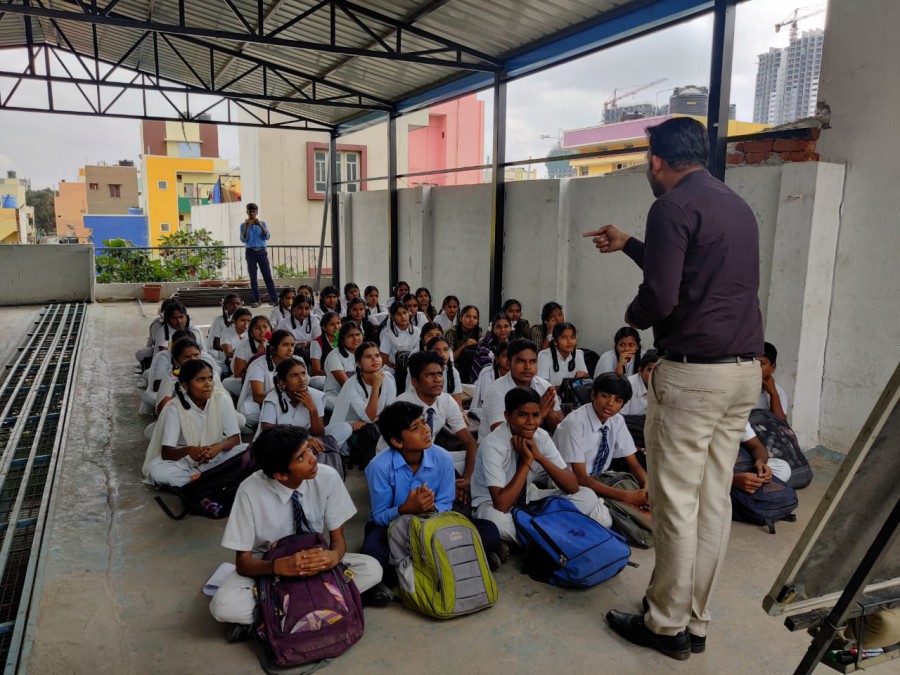 Student club’s social outreach