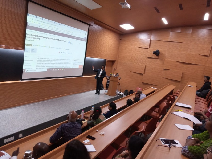 IEEE Xplore new interface user awareness session held