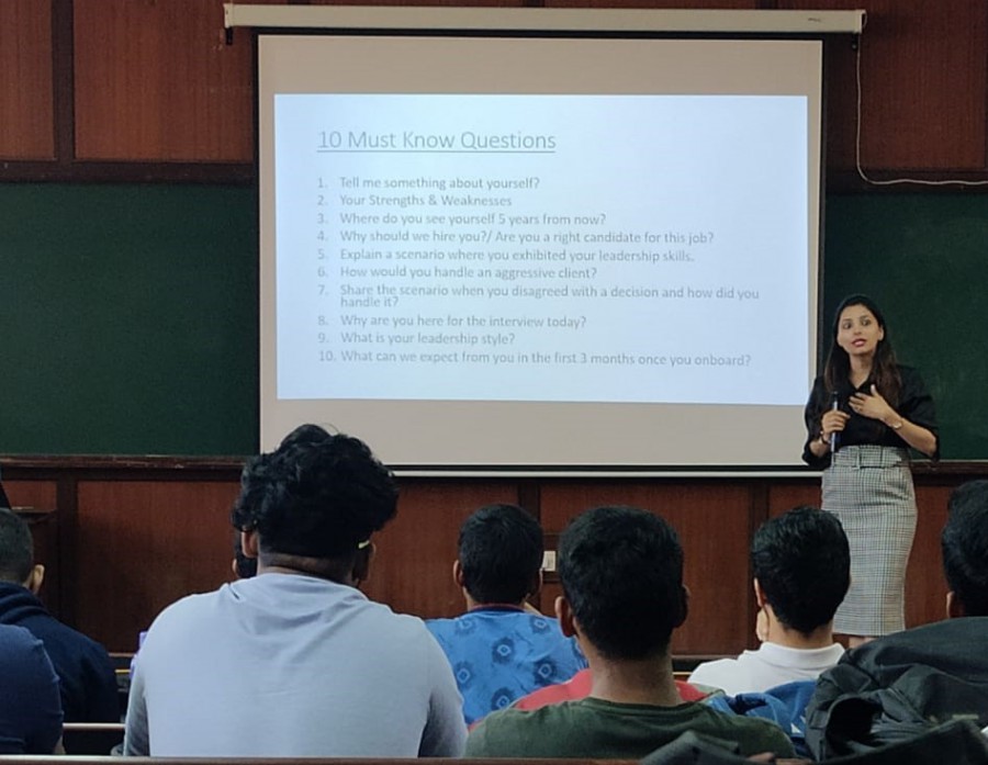 Guest lecture on personality development