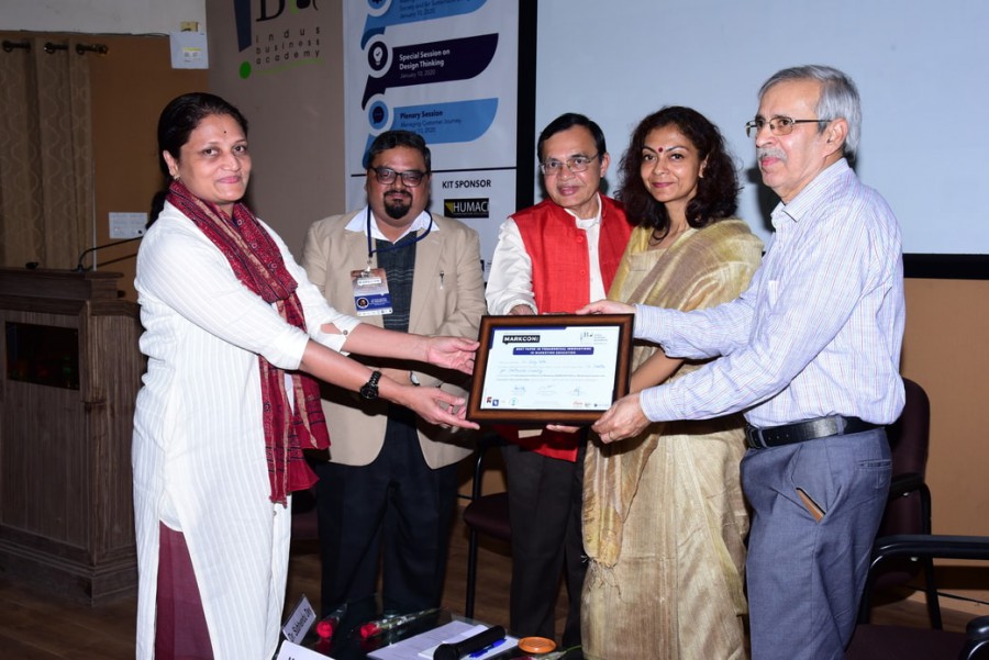 Best Paper in Pedagogical Innovations at MARKCON2020 by PES Univeristy faculty