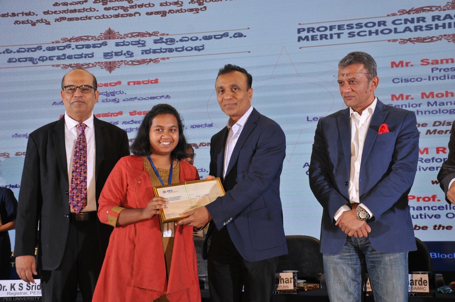 Prof CNR Rao Merit scholarship and Dr MRD Merit Scholarship of over five and half crores awarded celebrating remarkable academic accomplishments