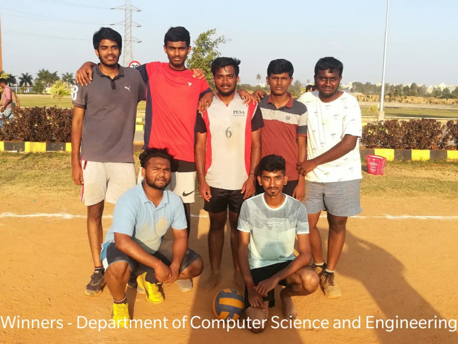 Inter-department Volleyball competition