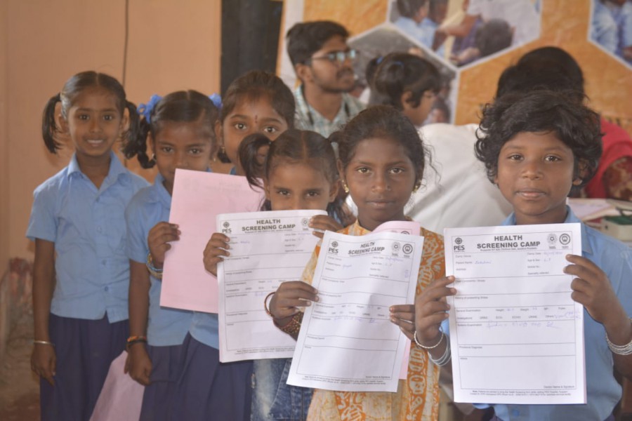 AIKYA PES conducts medical camp