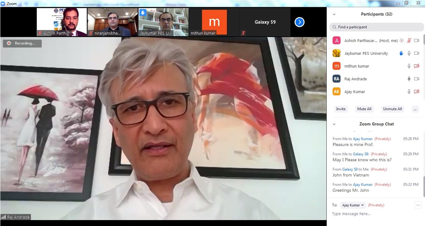 Webinar on indomitable spirit of Indian travel and tourism