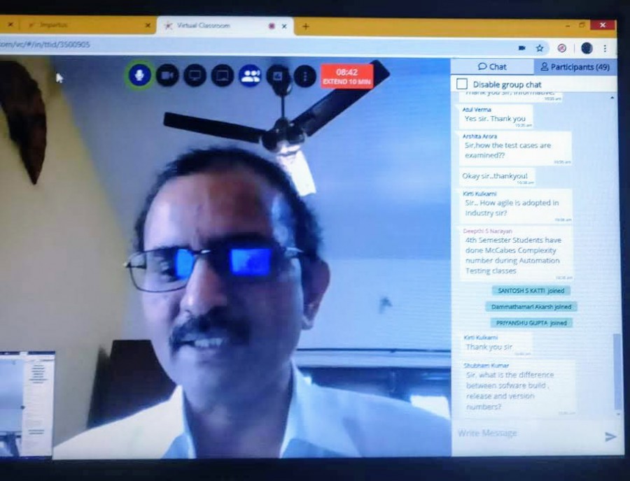 Online guest lecture on Software Quality