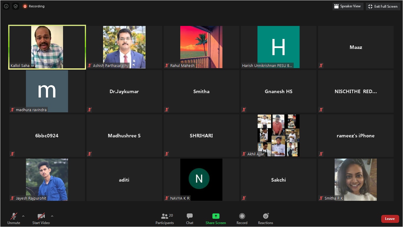 Webinar on Reboot to Recruit