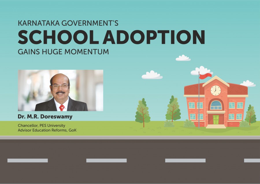 KARNATAKA GOVERNMENT'S SCHOOL ADOPTION GAINS HUGE MOMENTUM