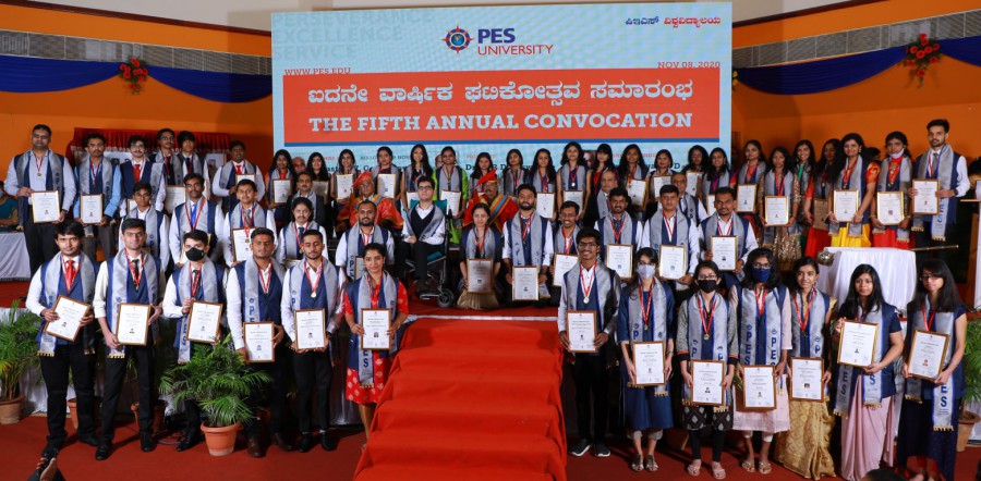 PES University Fifth ANNUAL CONVOCATION