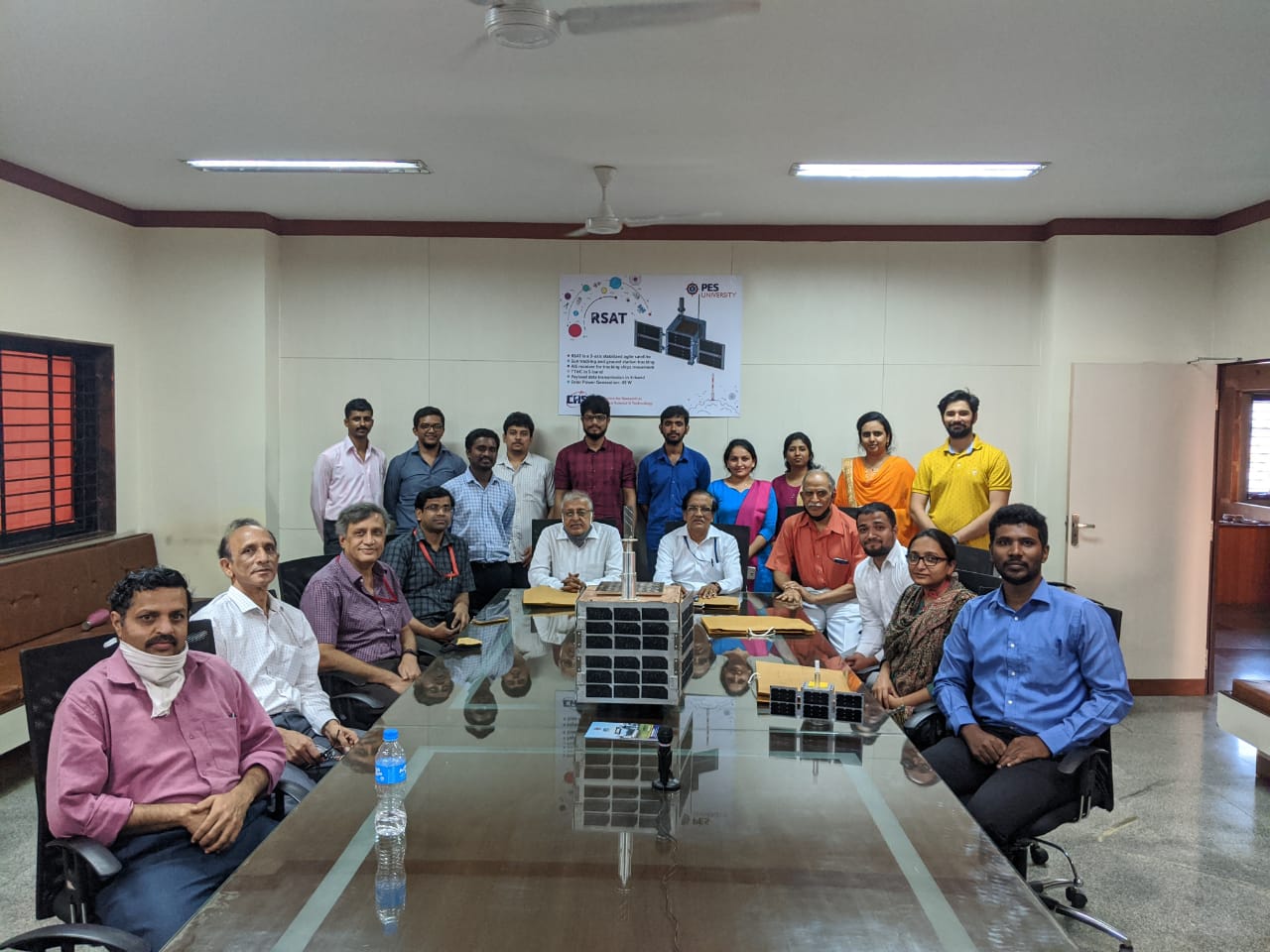 Launch of SindhuNetra (RSAT) designed by PES University is successful and doing well says Dr M R Doreswamy