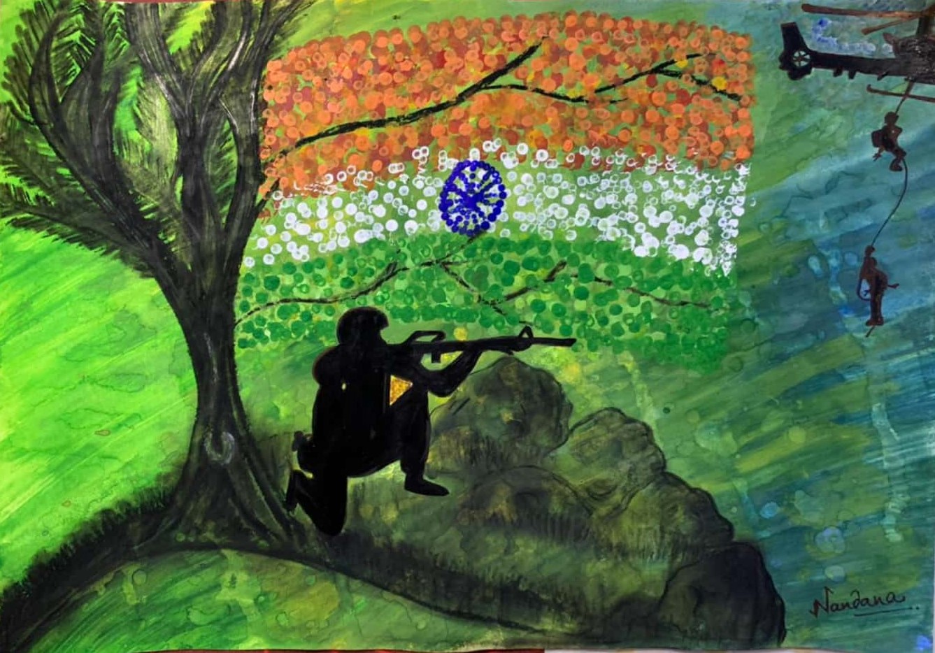 Commemorating Indian independence struggle