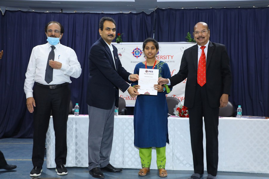 Inauguration of First year B.Com classes and felicitation of 2nd year PUC toppers of 2020-21