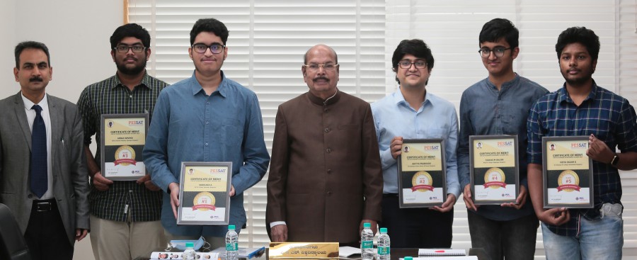 ANNOUNCEMENT OF PESSAT-2021 RANKS & FELICITATION OF TOPPERS