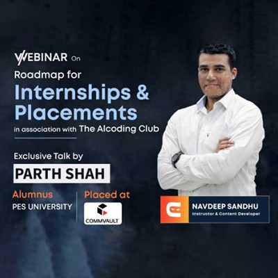 Webinar on placements and internships