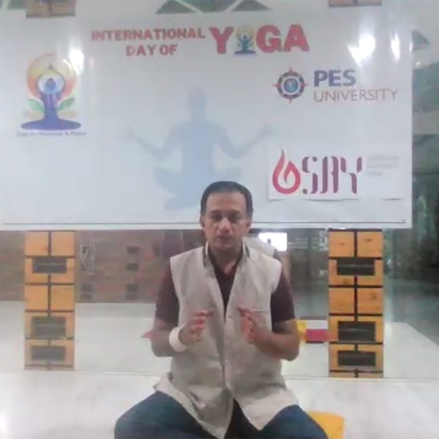 Seventh International Yoga day celebrated