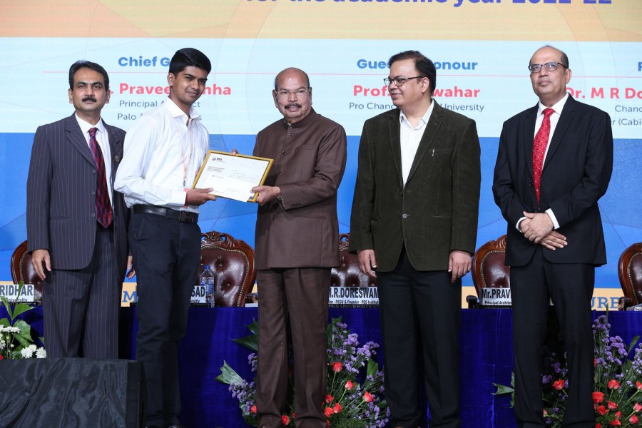 Inauguration and orientation of First Year Classes for B.Tech programs 2021-22 was held at the PES University – Electronics City Campus