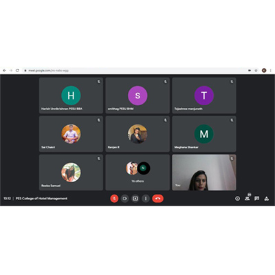 Virtual workshop on wine appreciation