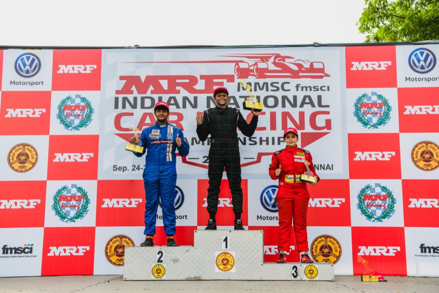 Divy Nandan wins at MRF National Championship