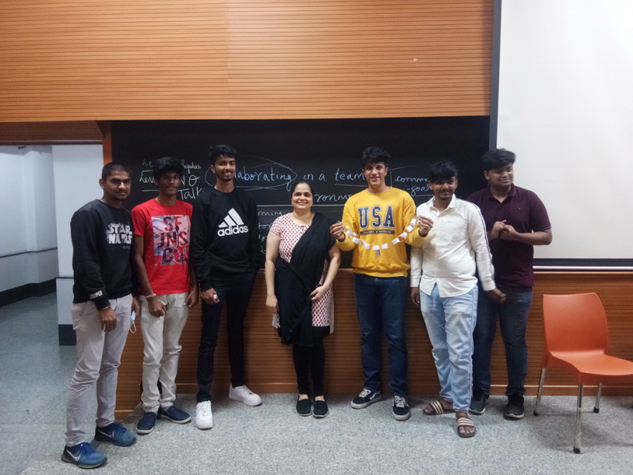 Workshop on collaborating as a team