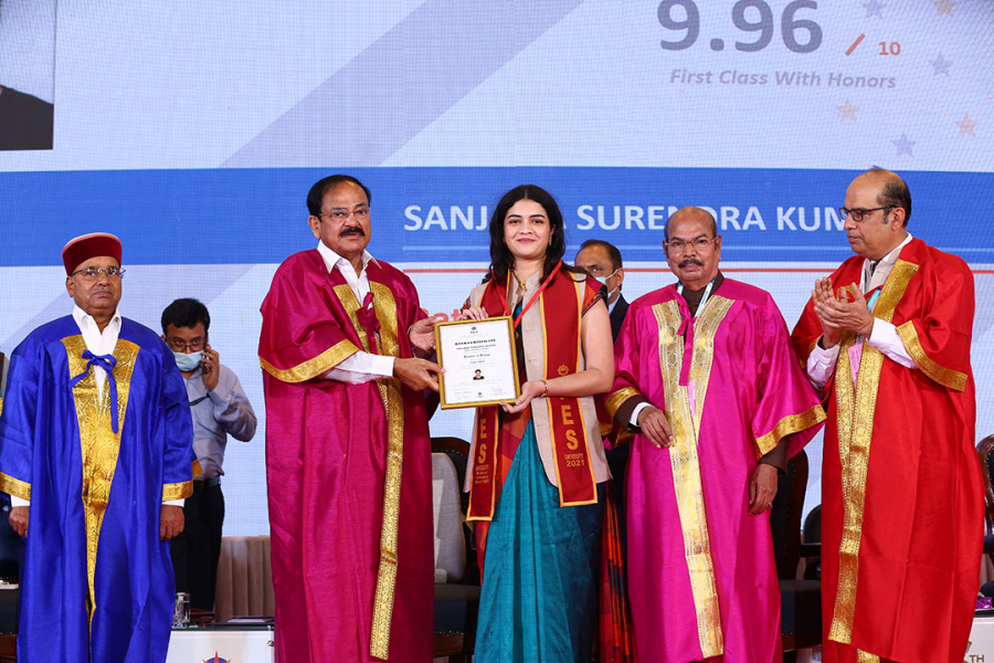 6th Annual Convocation of PES University