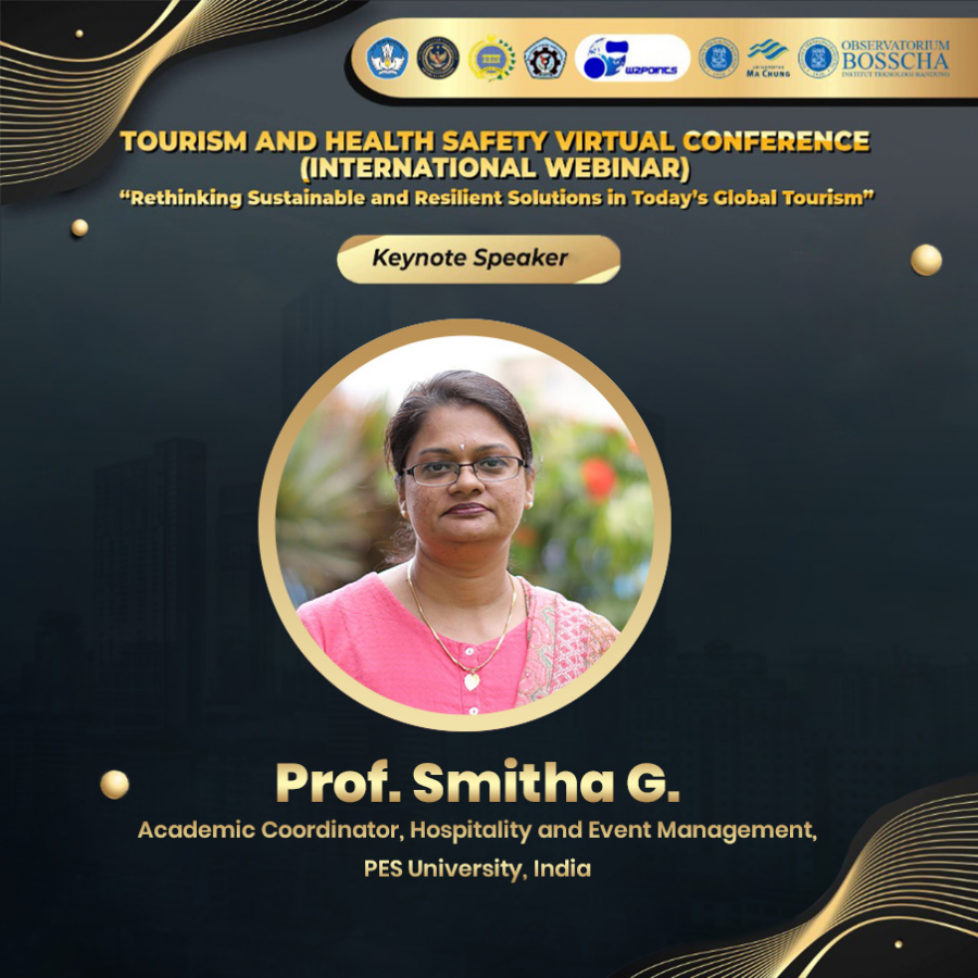 PES University Faculty in the News: Prof. Smitha, keynote speaker at international tourism conference