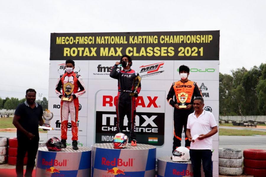 Divy Nandan’s creditable performance at national karting championship