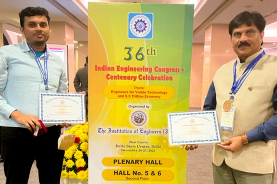 PES University faculty in the news: Research paper by Dr. S.V.Satish and Prof. A.Chandru acclaimed