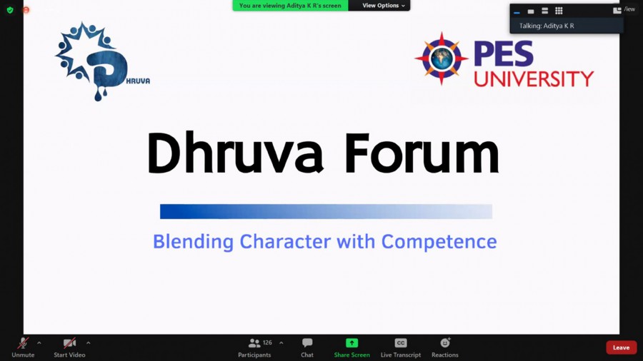 Inspirational talk on success