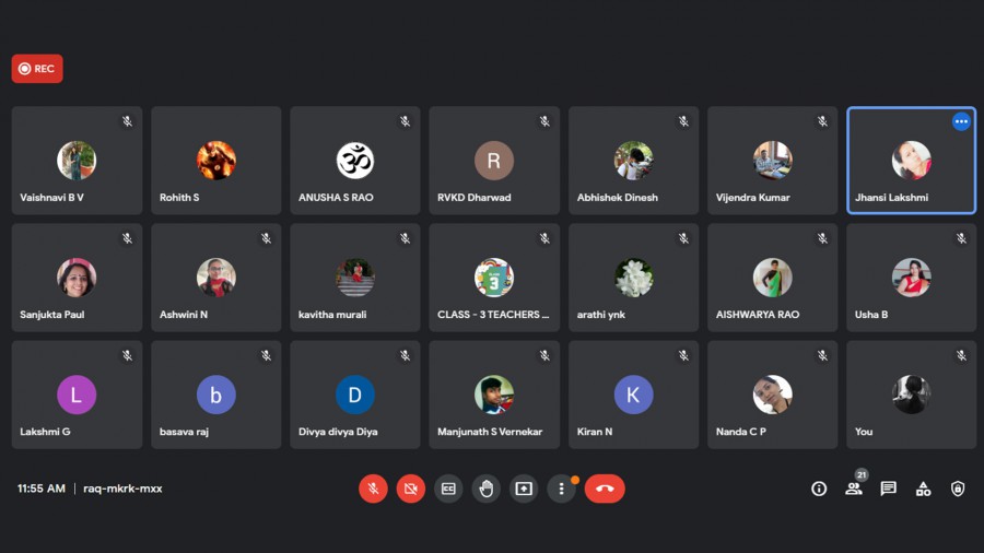 Faculty development program on website applications