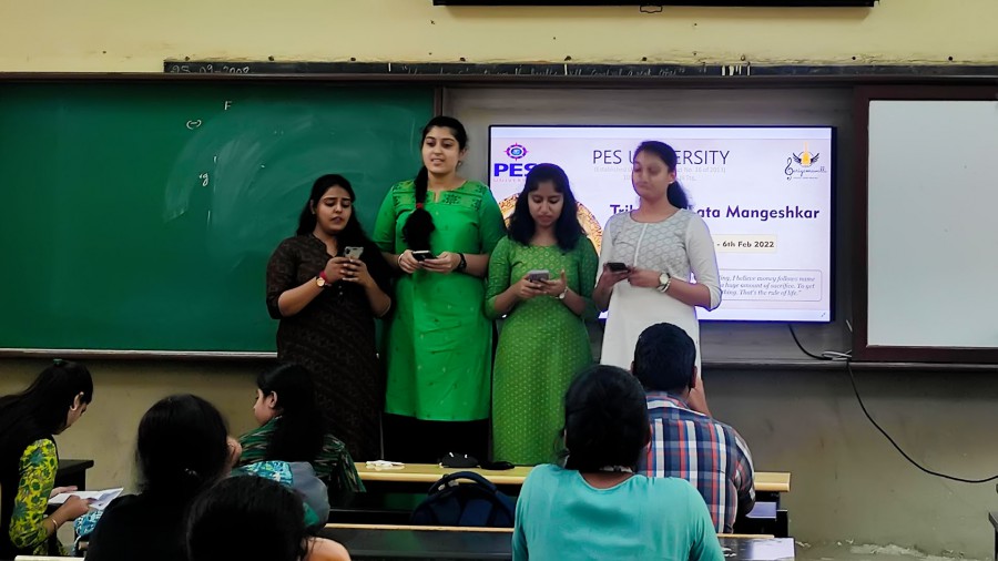 Tribute to Lata Mangeshkar