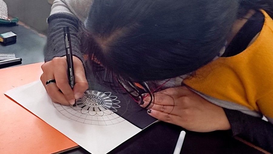 Mandala art competition