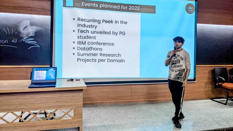 Orientation session of MahilAI club