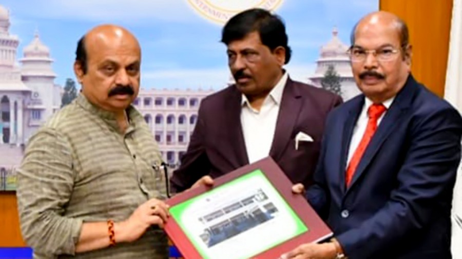 PES University hands over New and Renovated Buildings of adopted Government schools of North Karnataka