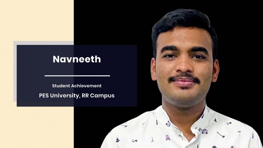 Student achievement: Navneeth
